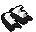 Black spiky vambraces