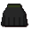 Black plateskirt