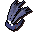 Feather headdress (blue)