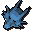 Blue dragon mask