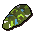 Tribal mask (green)