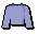 Blue robe top