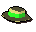 Green boater