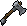 Steel throwing axe