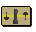 Gilded clock (flatpack)