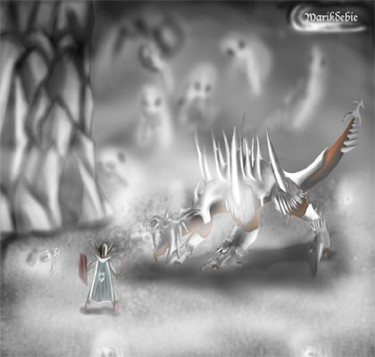 Player submitted artwork: The Corporeal Beast by Marikdebie