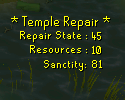 [image: example of temple status]