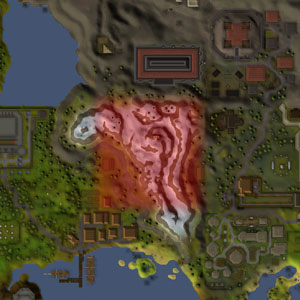 [image: Multicombat areas around White Wolf Mountain]